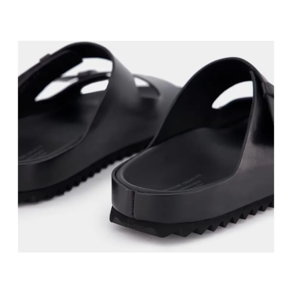 Sort læder slides
