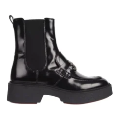 Sort Loafer Ankelstøvler