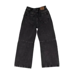 Sort Logo Jeans Lynlåslukning
