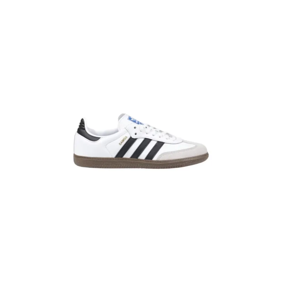 Sort Og Hvid Læder Sneaker
