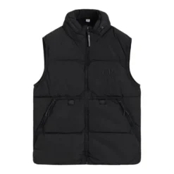 Sort Polstret Gilet
