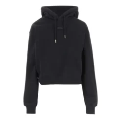 Sort Snørehætte Sweater