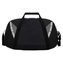 Sort Stof Duffle Taske