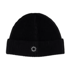 Sort Uld Beanie Hat