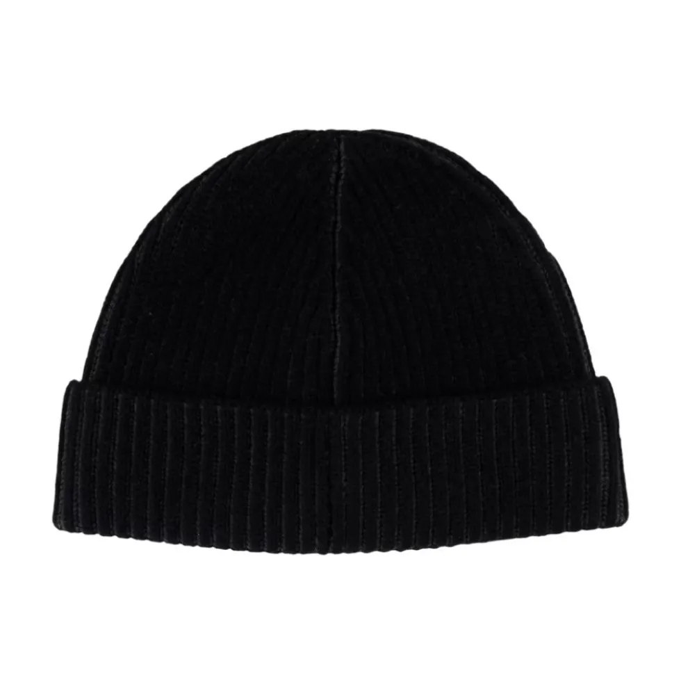 Sort Uld Beanie Hat