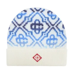 Space Dye Monogram Beanie