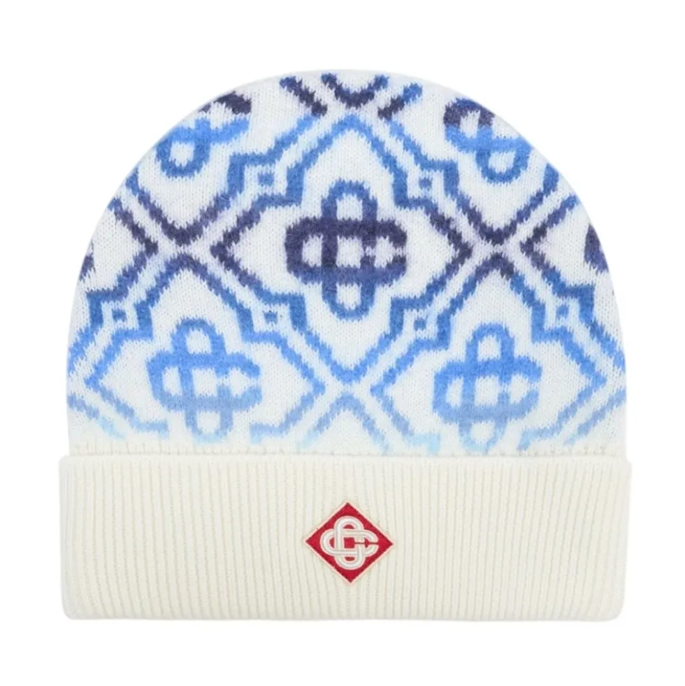 Space Dye Monogram Beanie