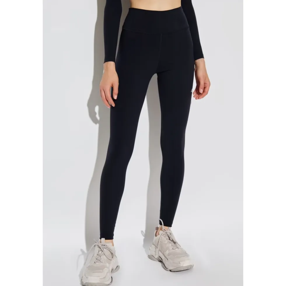 Sport leggings med logo