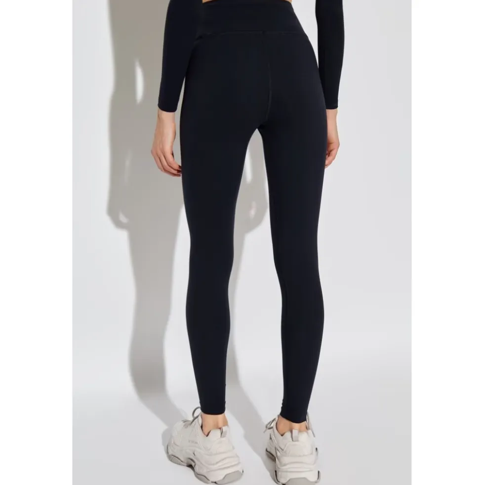 Sport leggings med logo