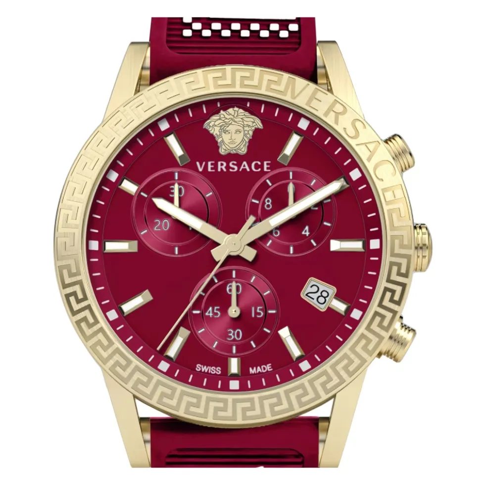 Sport Tech Chronograph Gummirem Ur