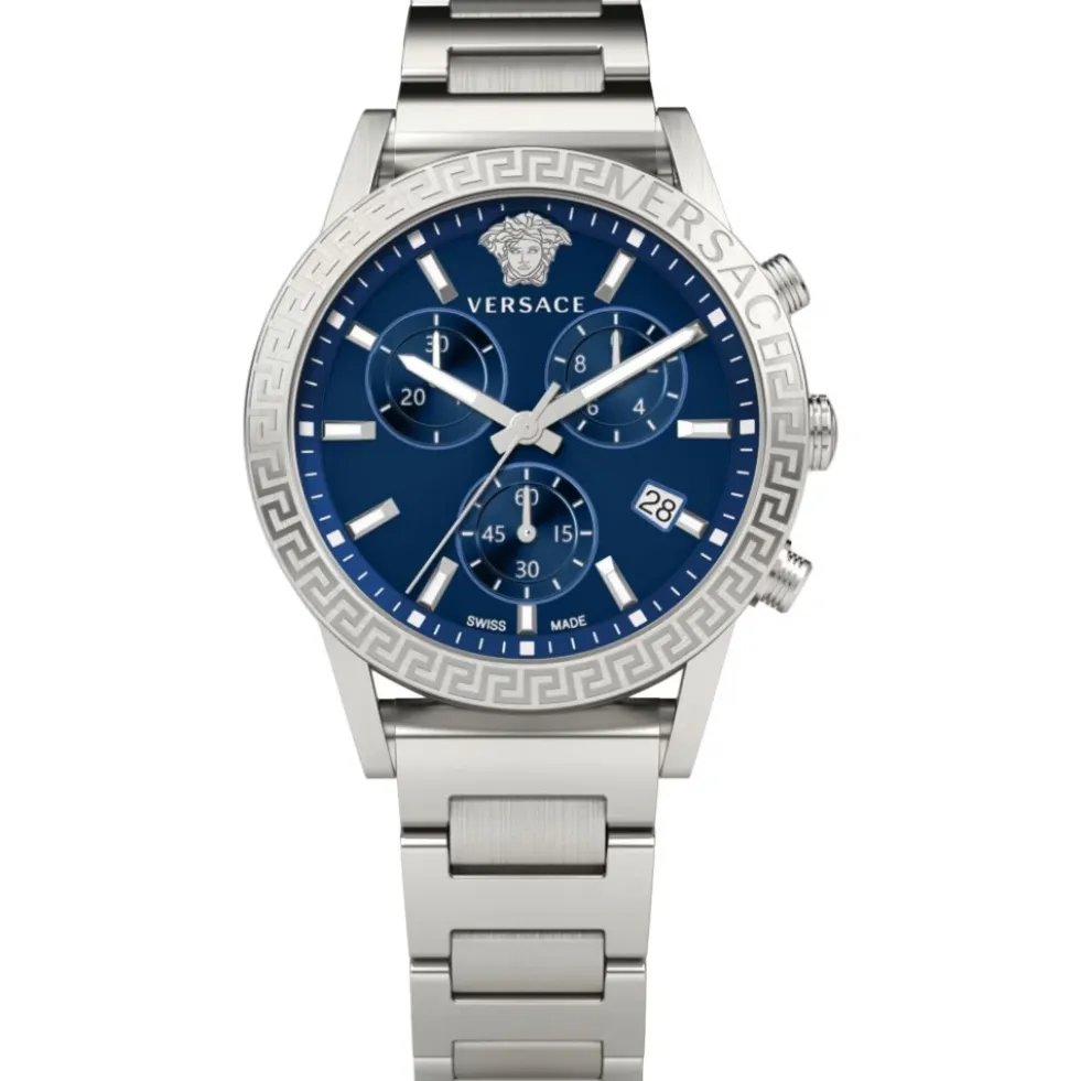 Sport Tech Chronograph Rustfrit Stål Ur