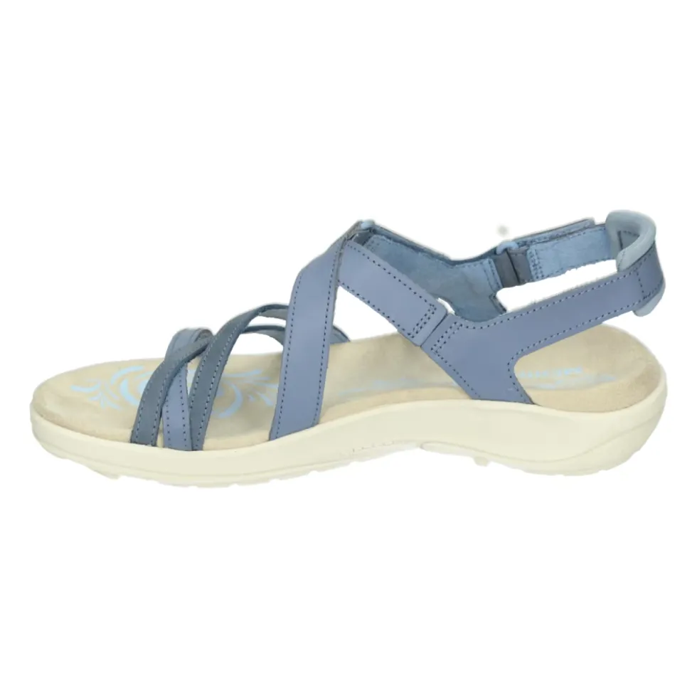 Sporty Sandaler Lyseblå Gummisål
