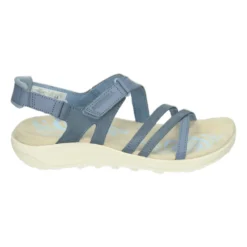 Sporty Sandaler Lyseblå Gummisål