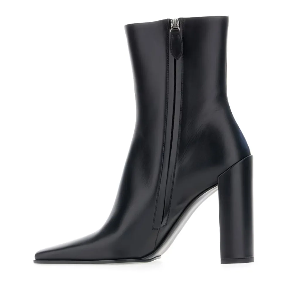 Square Ankle Boots