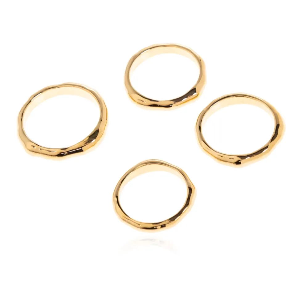 Sæt af fire ringe