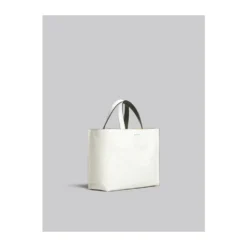 Stilfuld Bianco-Verde Skuldertaske