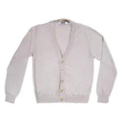 Stilfuld Cardigan med Dobbelt Trim Rips