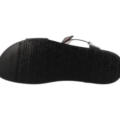 Stilfulde flade sandaler med spejldetalje