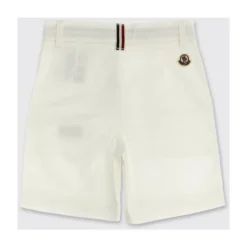 Stilfulde hvide shorts med lommer