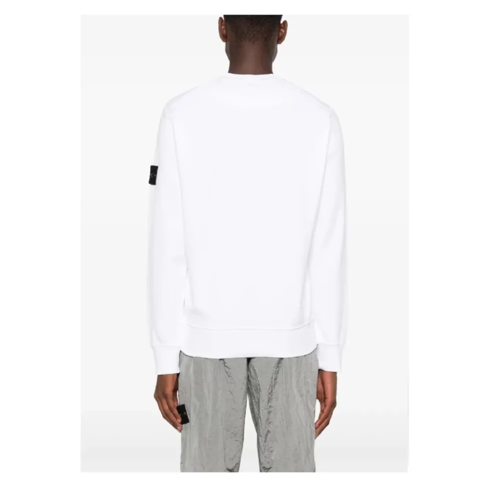 Stilfuldt bomulds sweatshirt til mænd