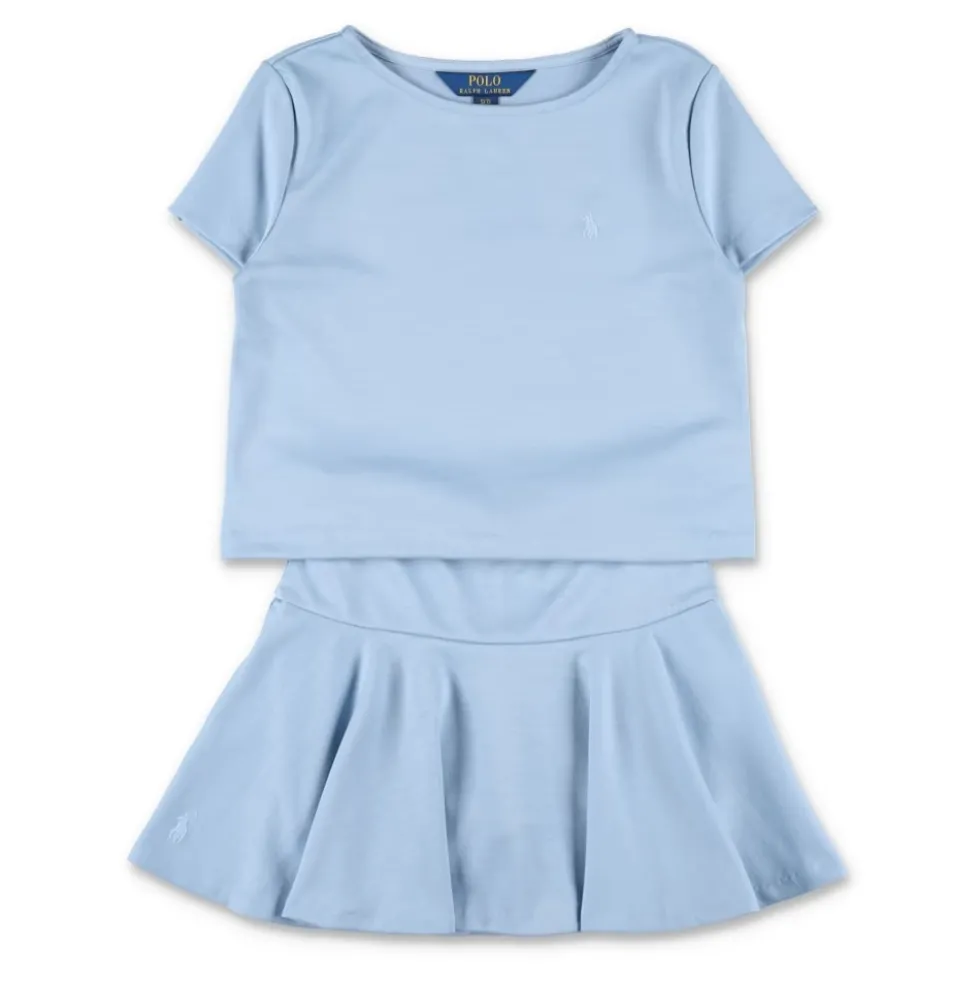 Sæt Mini Nederdel + T-shirt