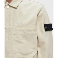 Stone Island Coats Ivory