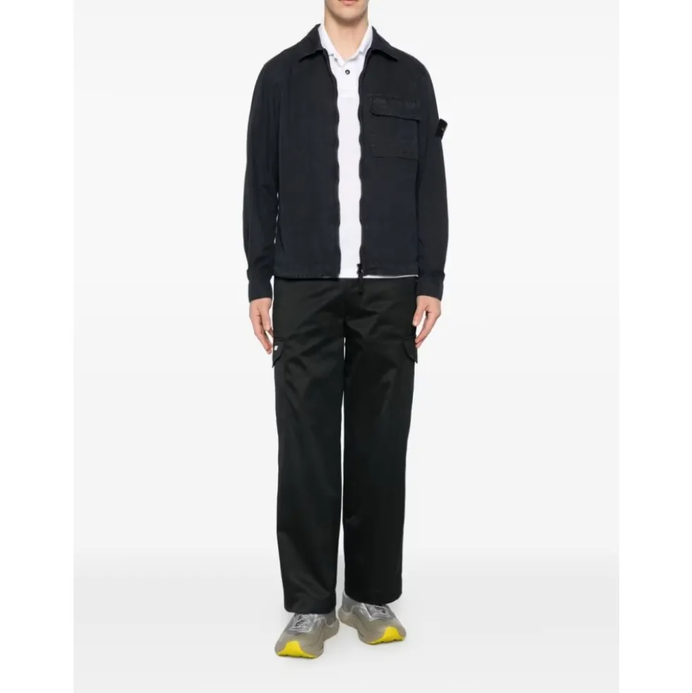 Stone Island Shirts Blue