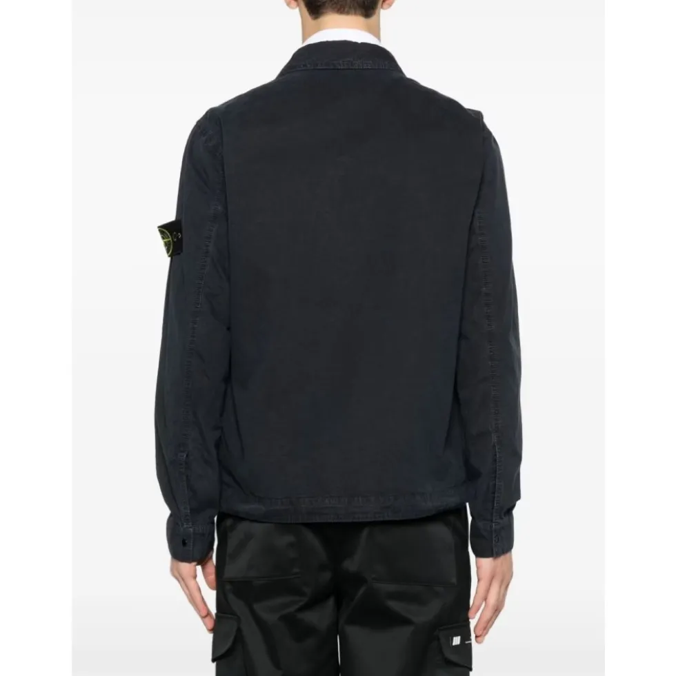 Stone Island Shirts Blue