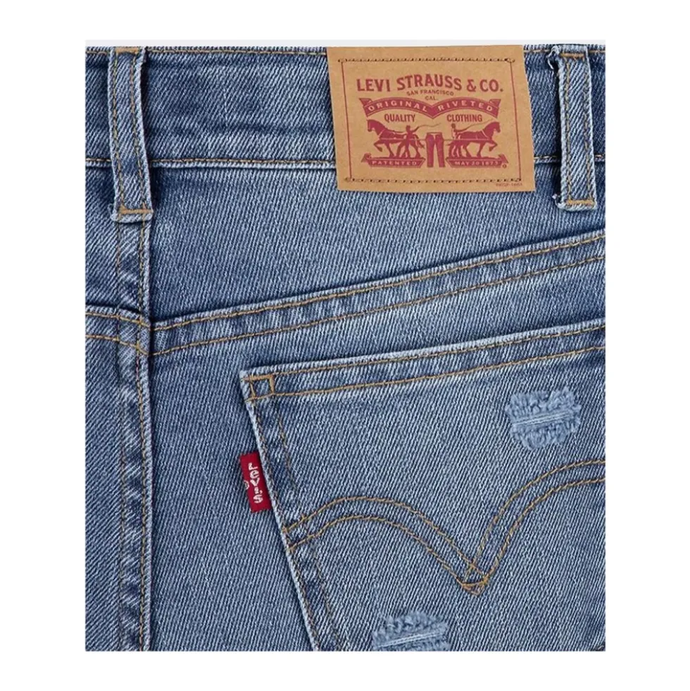 Straight Cut High Waist Jeans