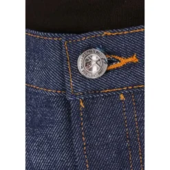 Straight Fit Ren Bomuld Denim Jeans