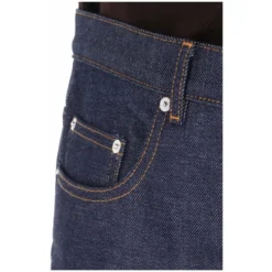 Straight Fit Ren Bomuld Denim Jeans