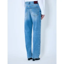 Straight-leg Denim Jeans