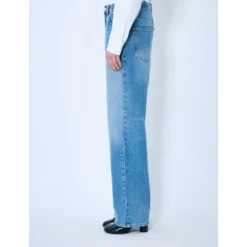 Straight-leg Denim Jeans