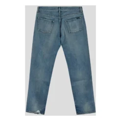 Straight Leg Denim Jeans
