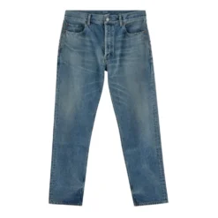 Straight Leg Denim Jeans