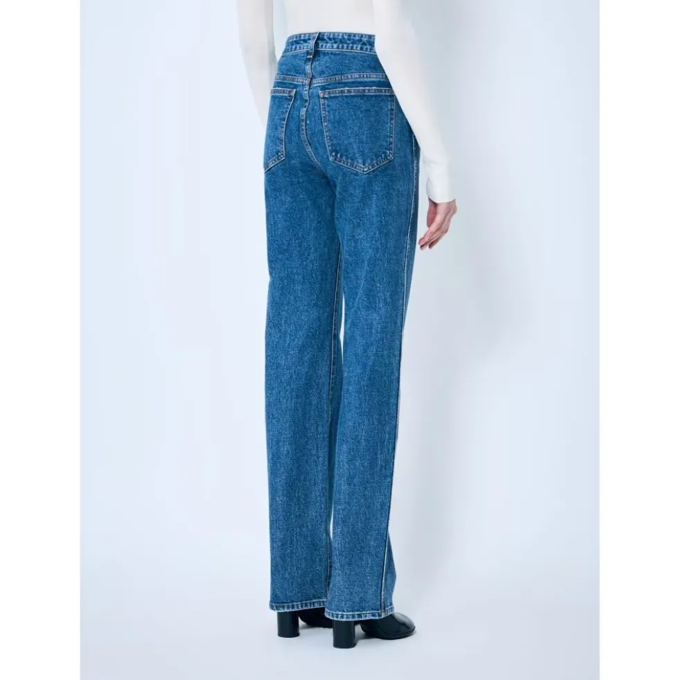 Straight-leg Five-Pocket Jeans