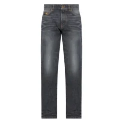 Straight-leg jeans
