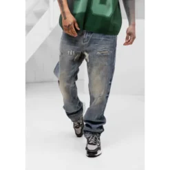 Straight Stitched Denim
