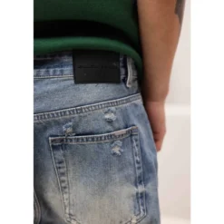 Straight Stitched Denim