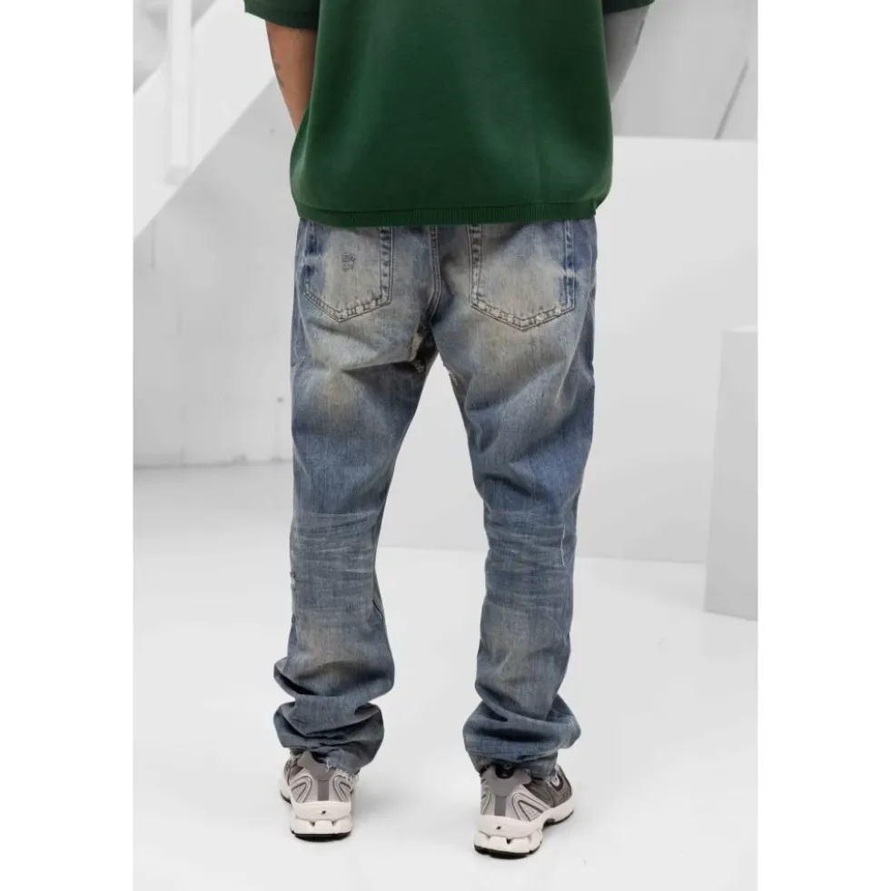 Straight Stitched Denim