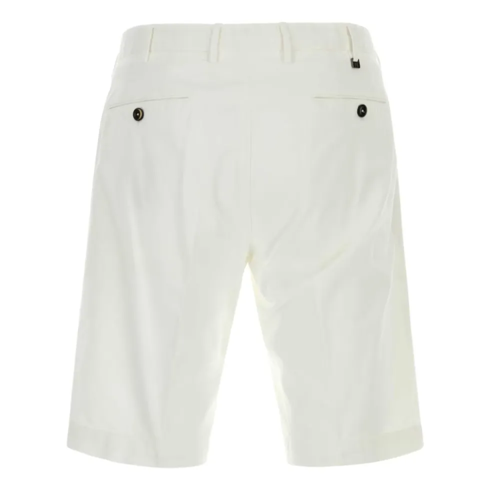 Stretch Bomulds Bermuda Shorts