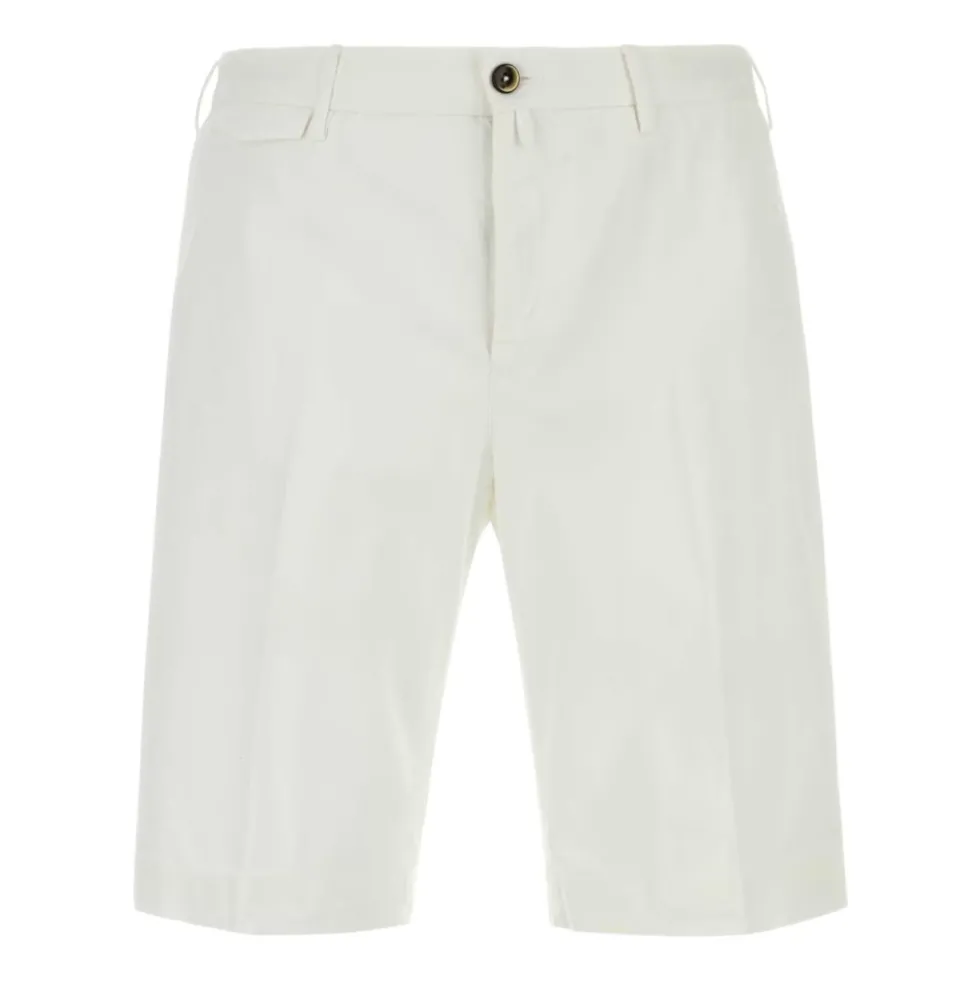 Stretch Bomulds Bermuda Shorts