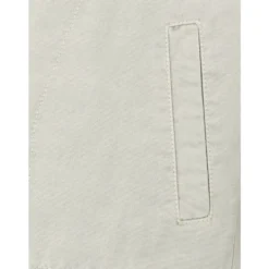 Stretch Cotton Canvas Coach Jacket