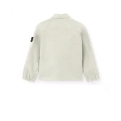 Stretch Cotton Canvas Coach Jacket