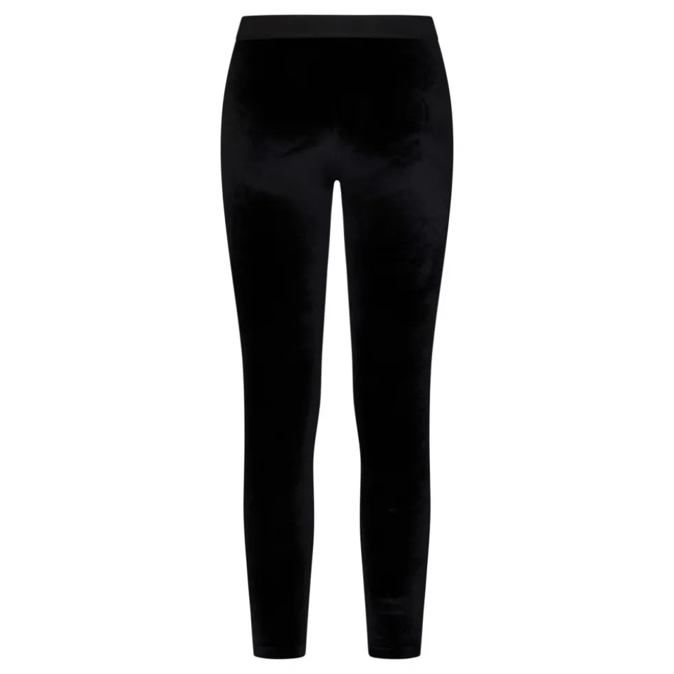 Stretch Leggings med Logo