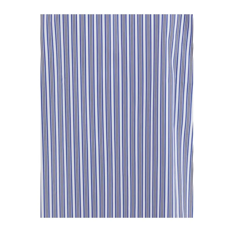 Stribet Bomuldsskjorte Elegant Stil