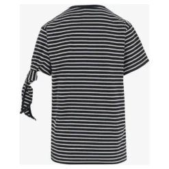 Stribet bomulds T-shirt