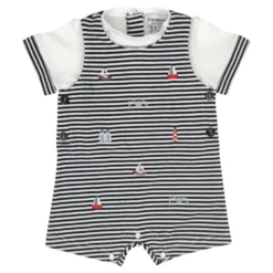 Stribet Jersey Romper