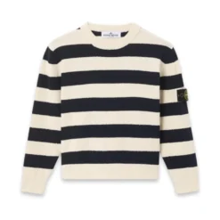 Stribet sweater