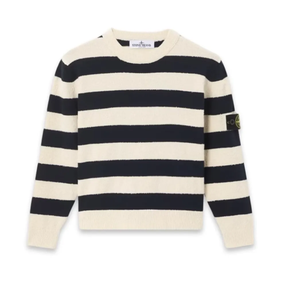 Stribet sweater